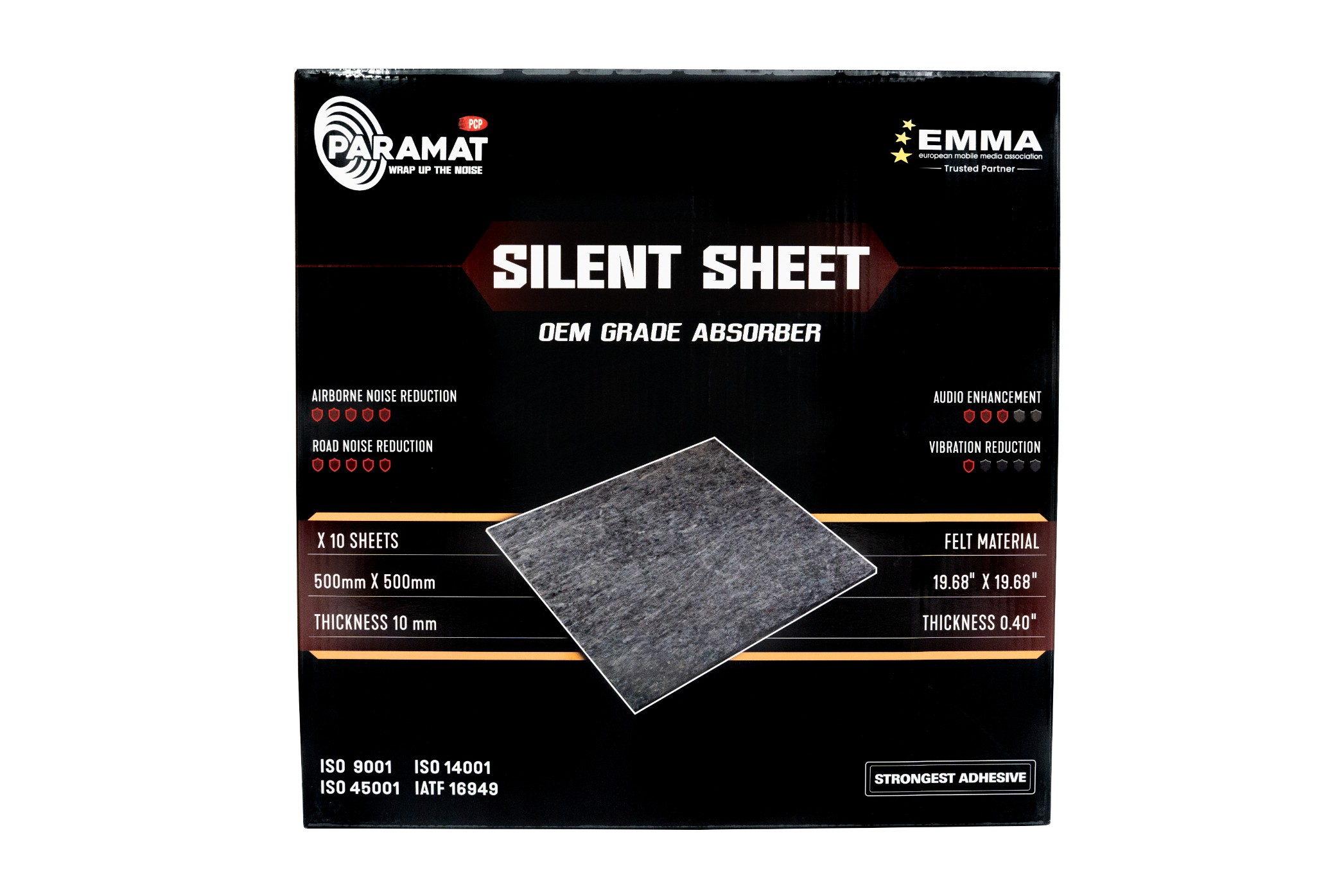 PARAMAT Silent Sheet parametry