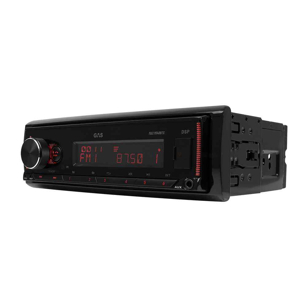 GAS Audio Power MAX M140-BTX radioodtwarzacz 1DIN DSP