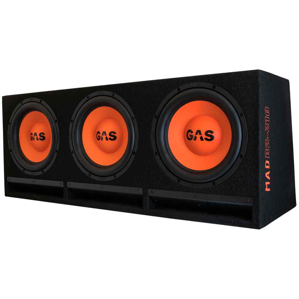 GAS Audio Power MAD B2-310 obudowa subwooferowa z trzema głośnikami