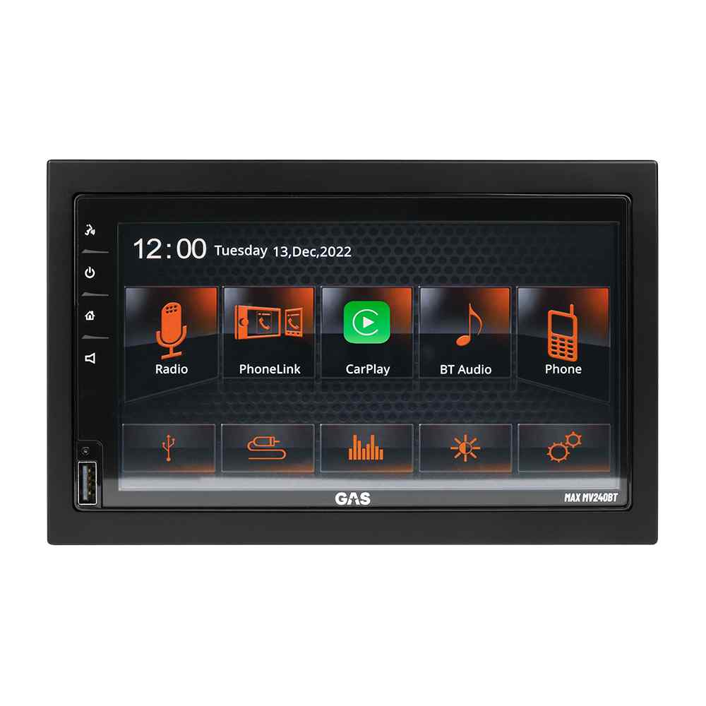 GAS Audio Power MAX MV240-BT montaż w aucie