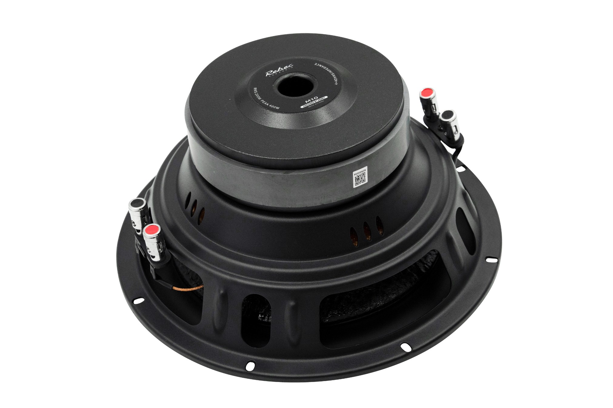 Rebec Classic Series M10 tył subwoofera z magnesem i terminalami