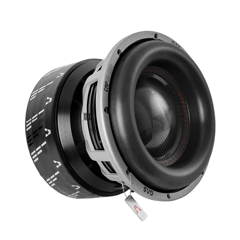 GAS Audio Power CMP S3-12D1 zamontowany subwoofer