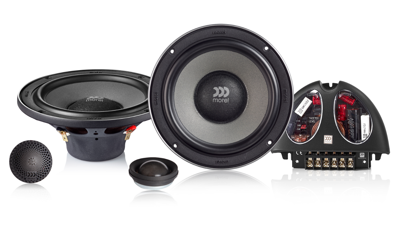 MOREL VIRTUS 62.4 komplet zestawu car audio