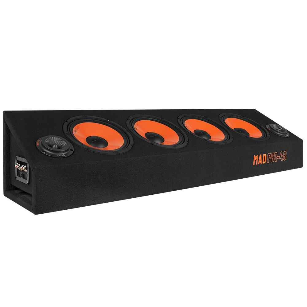 GAS MAD PB1-48 skrzynia basowa SPL w instalacji car audio