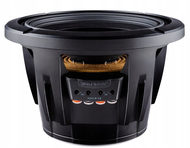 Alpine Type-R R2-W10D4 subwoofer widok boczny konstrukcji