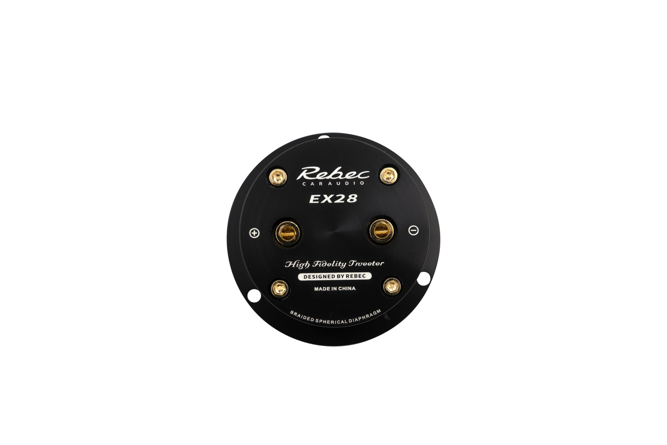REBEC EX-Series EX28 Black tył tweetera i zaciski