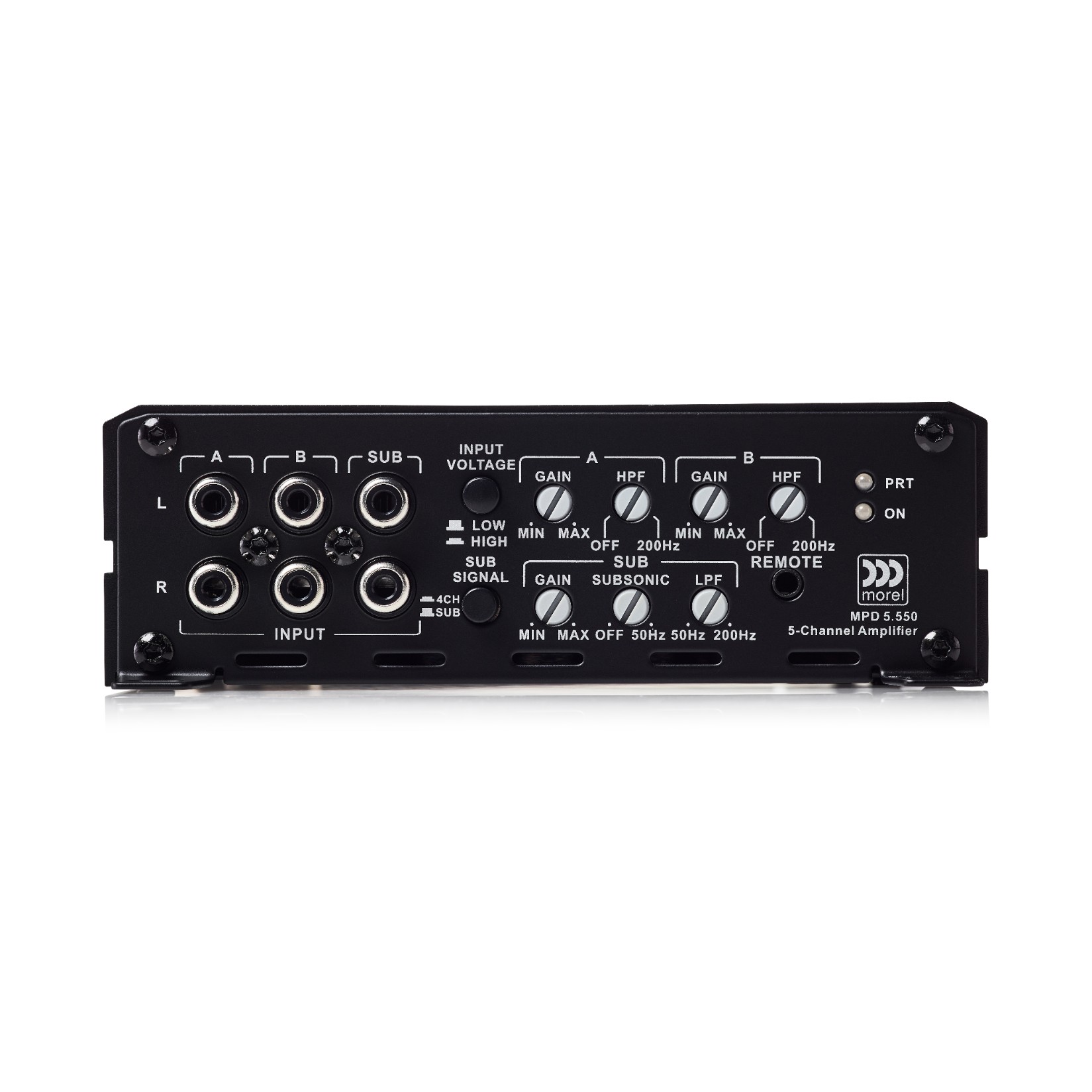 MOREL MPD 5.550 panel sterowania i filtry