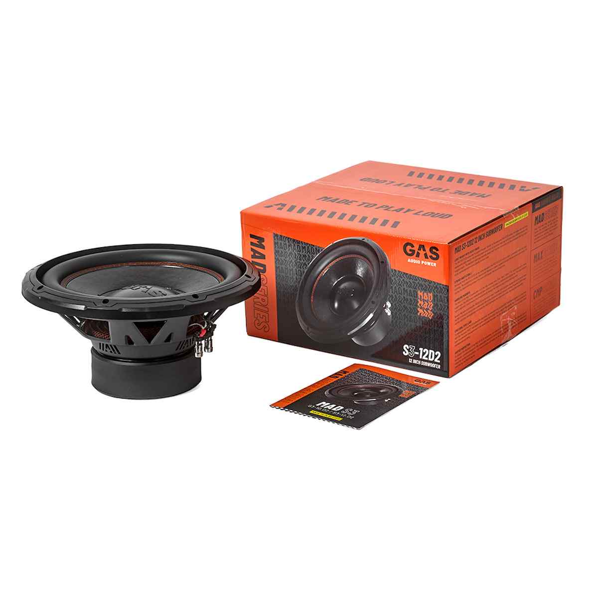 GAS Audio Power MAD S3-12D2 installed