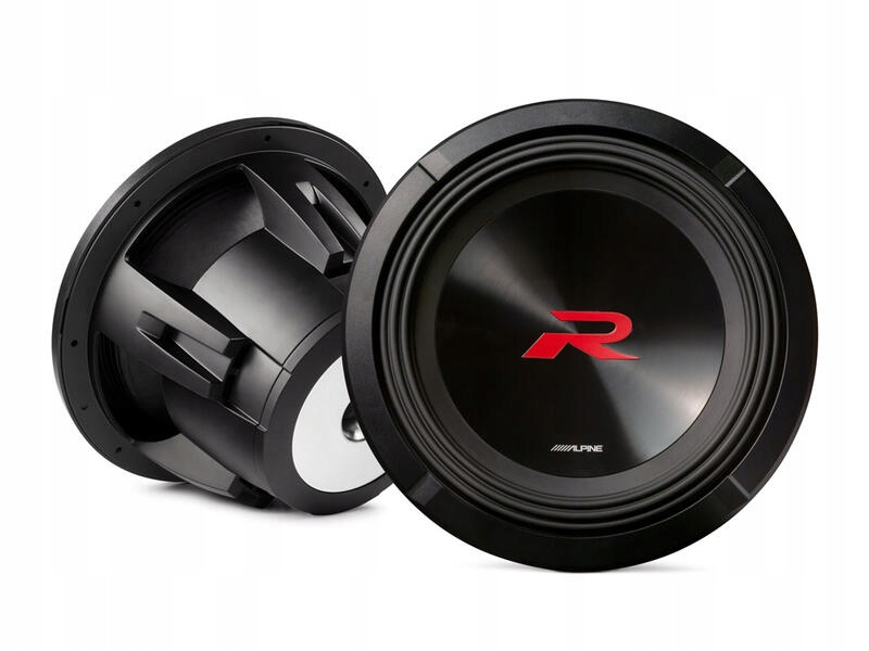 Alpine TYPE-R R2-W12D2 subwoofer przód i tył