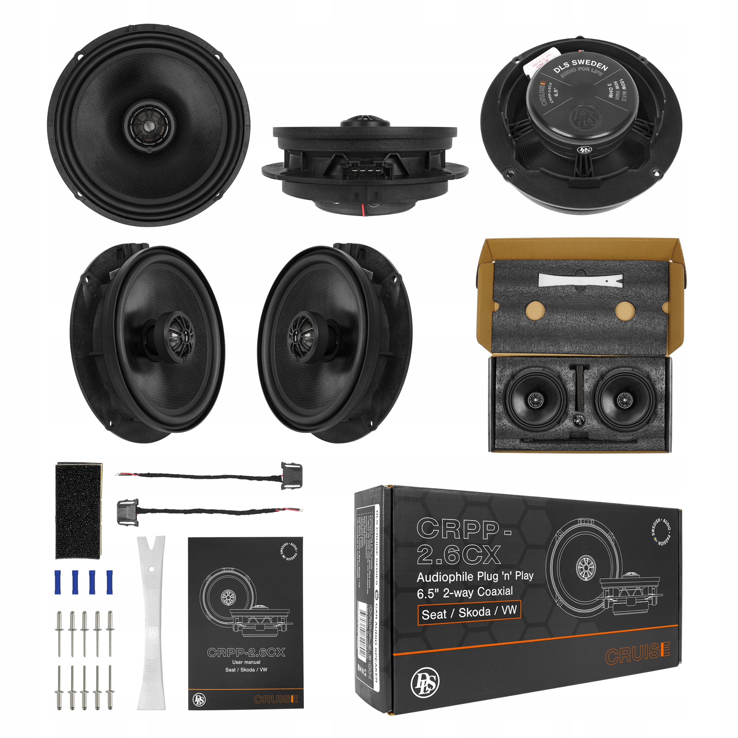 DLS Cruise CRPP-2.6CX zawartość zestawu