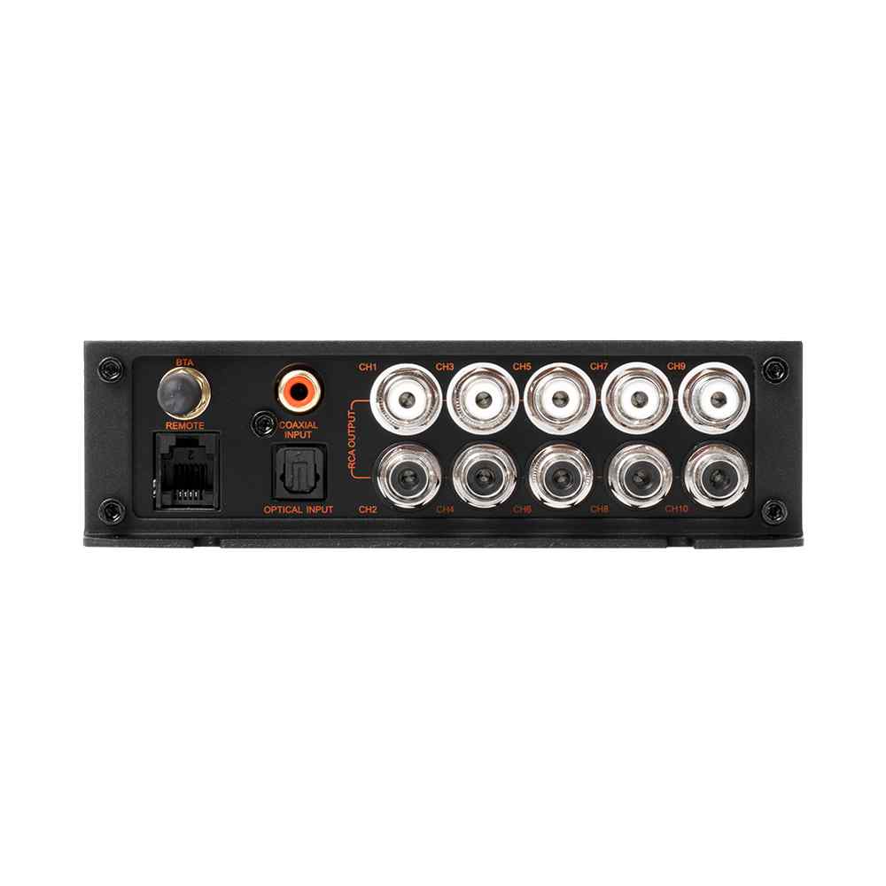 GAS Audio Power MAX D2-610BT złącza i wyjścia RCA