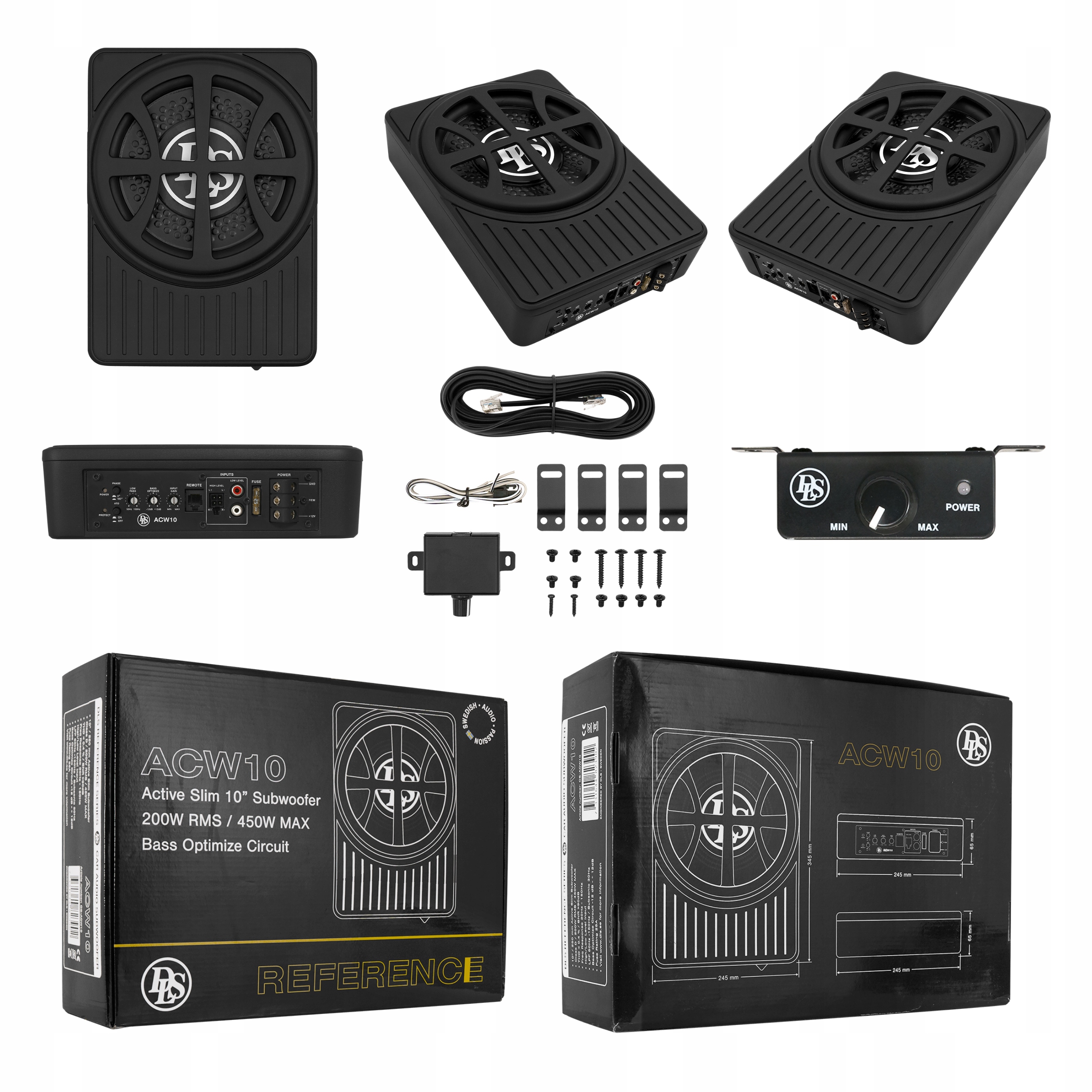 DLS ACW10 zawartość zestawu