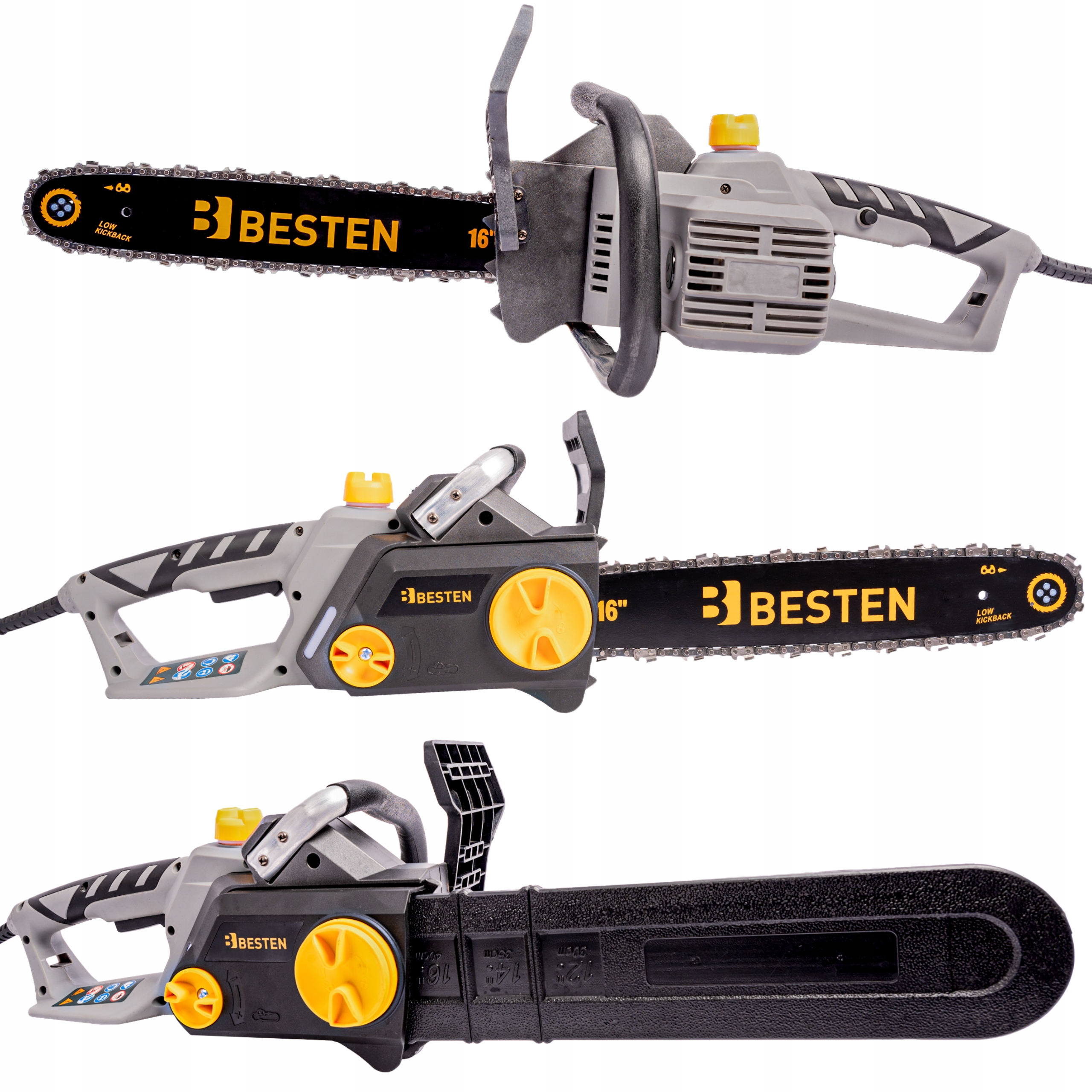 PIŁA ŁAŃCUCHOWA PILARKA ELEKTRYCZNA DO DREWNA 2400W PROWADNICA 40CM + OLEJ