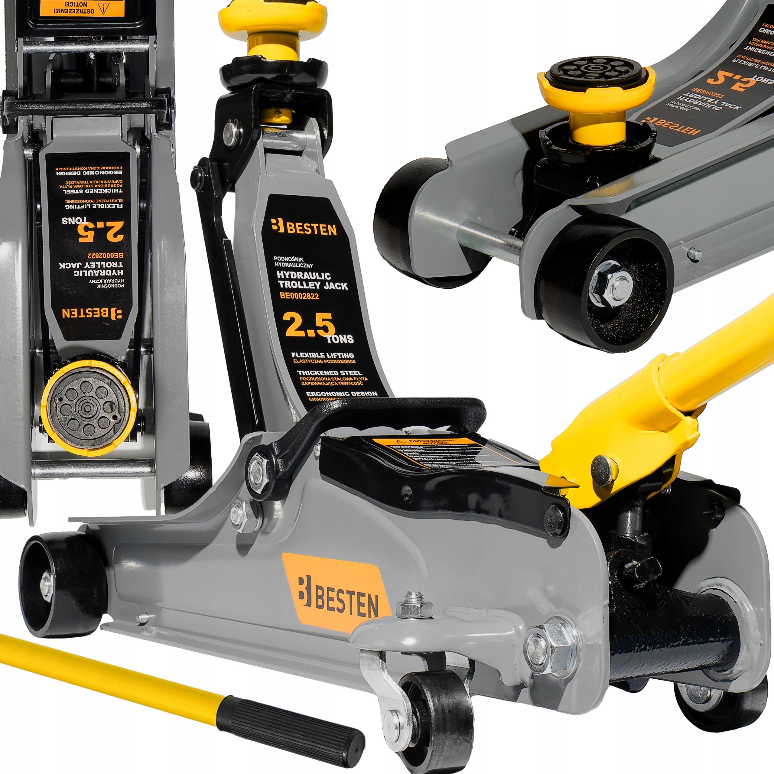 PODNOŚNIK SAMOCHODOWY HYDRAULICZNY NISKOPROFILOWY LEWAREK