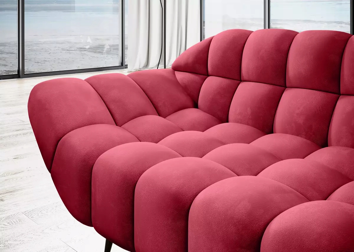 Nowoczesna wygodna kanapa sofa GAPPA 3 osobowa WERSAL pikowana