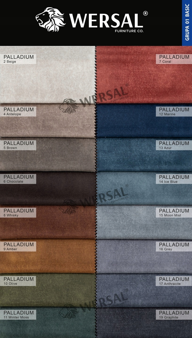 Nowoczesny komfortowy Narożnik PAULINE z Pojemnikiem na Pościel lewy