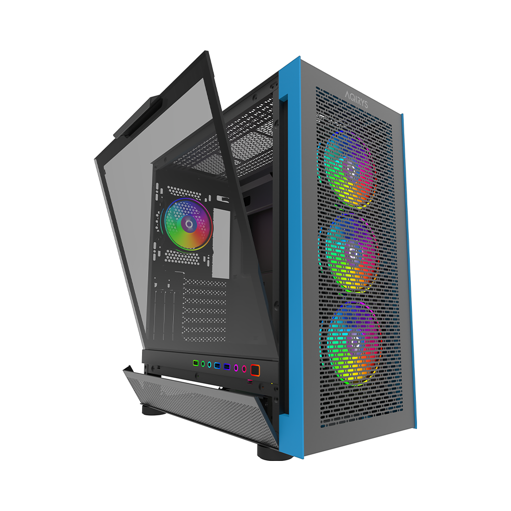AQIRYS Obudowa do komputera SARGAS black