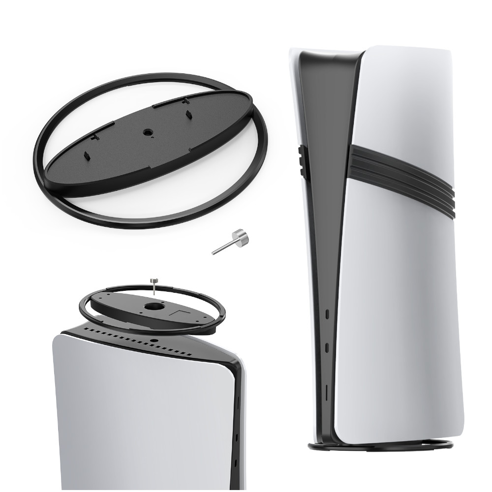 YAXO Podstawka THUNDER IMPACT do PS5/PS5 Slim/PS5 Pro Techno Black