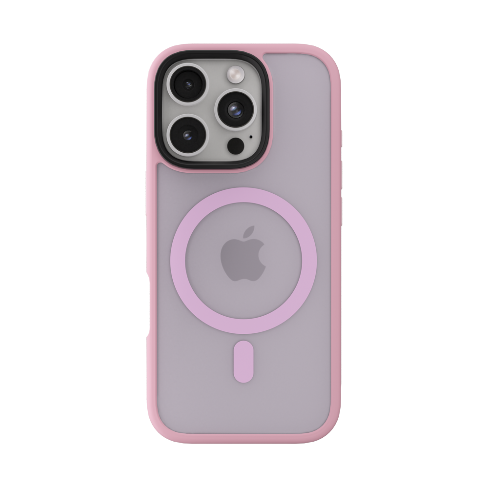NEXT ONE Etui Mist Shield MagSafe iPhone 16 Pro pink