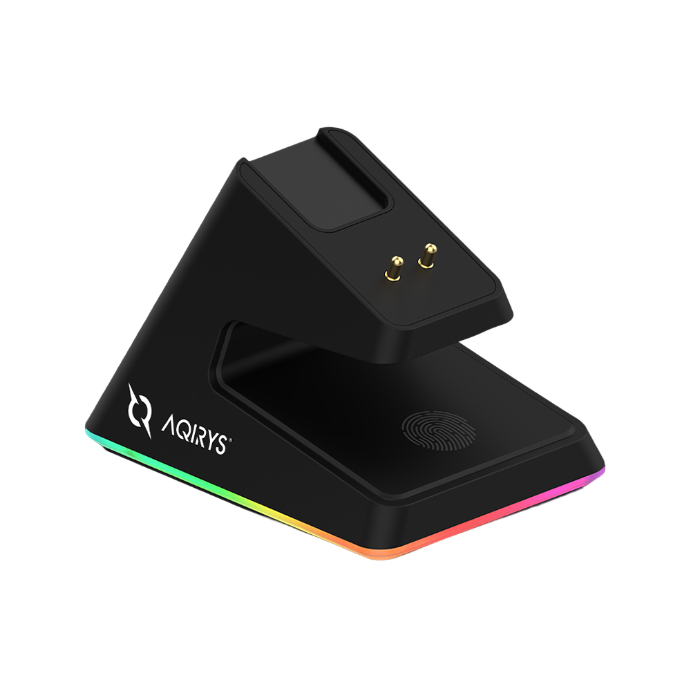 AQIRYS Myszka Dual Mode: Wirelles+Wired ZEPHYR black