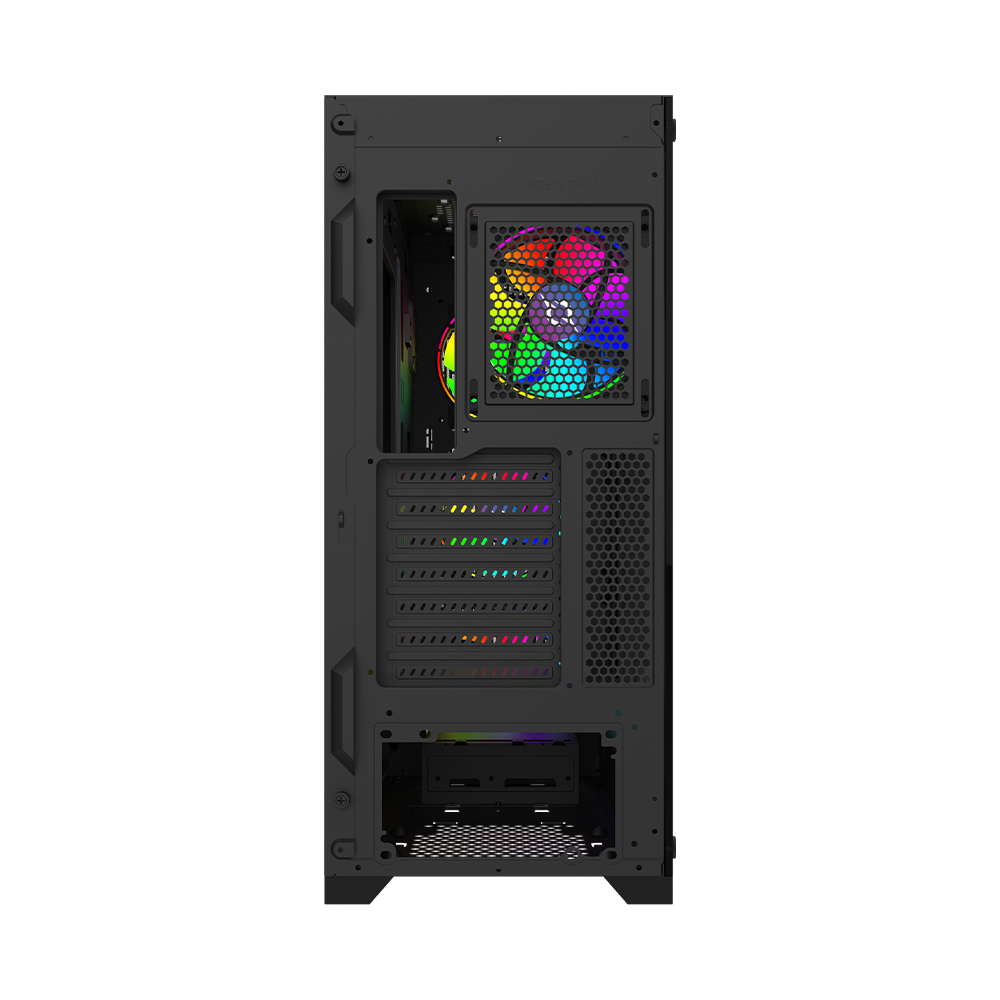 AQIRYS Obudowa do komputera AVIOR black