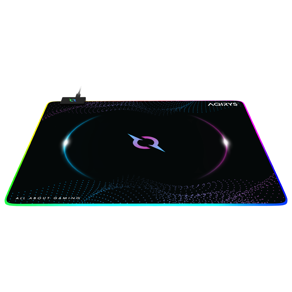 AQIRYS Podkładka ECLIPSE RGB Medium 450x400