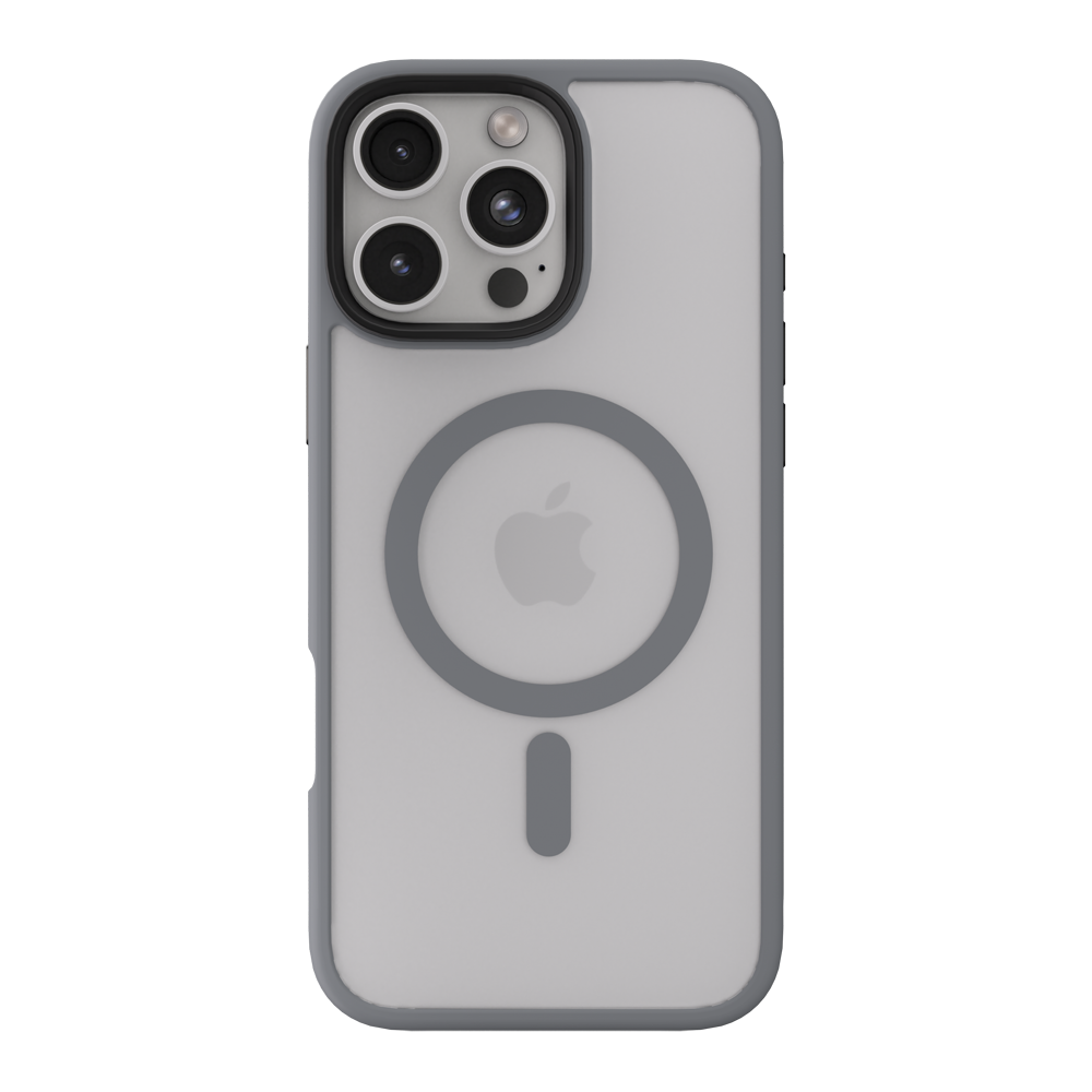 NEXT ONE Etui Mist Shield MagSafe iPhone 16 Pro Max grey