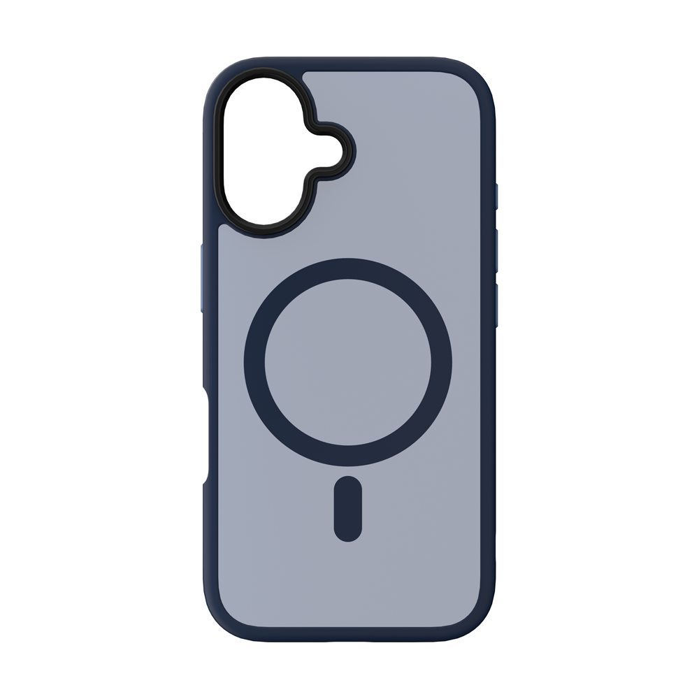 NEXT ONE Etui Mist Shield MagSafe iPhone 16 midnight blue