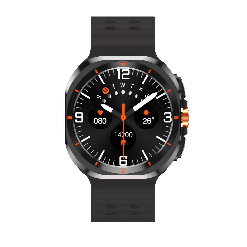 YAXO Smartwatch RENO Titanium Black