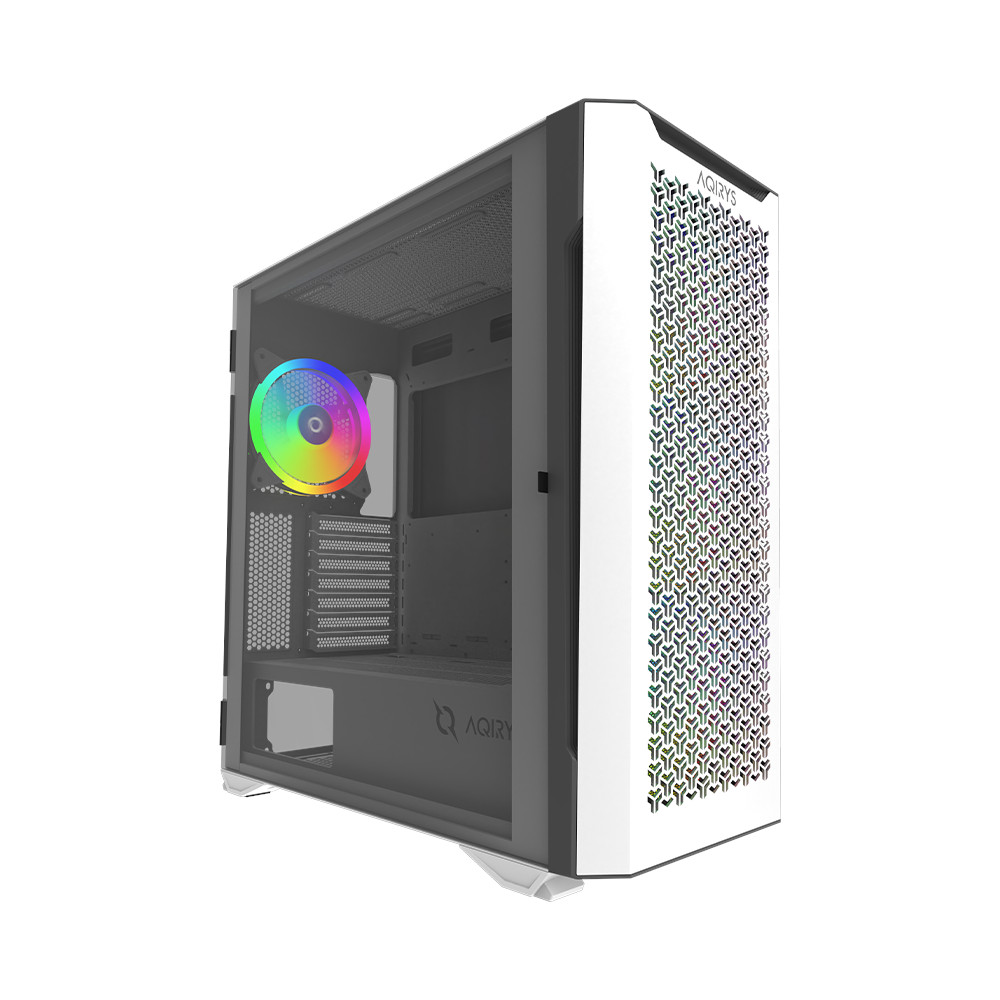 AQIRYS Obudowa do komputera AQUILLA ARGB white