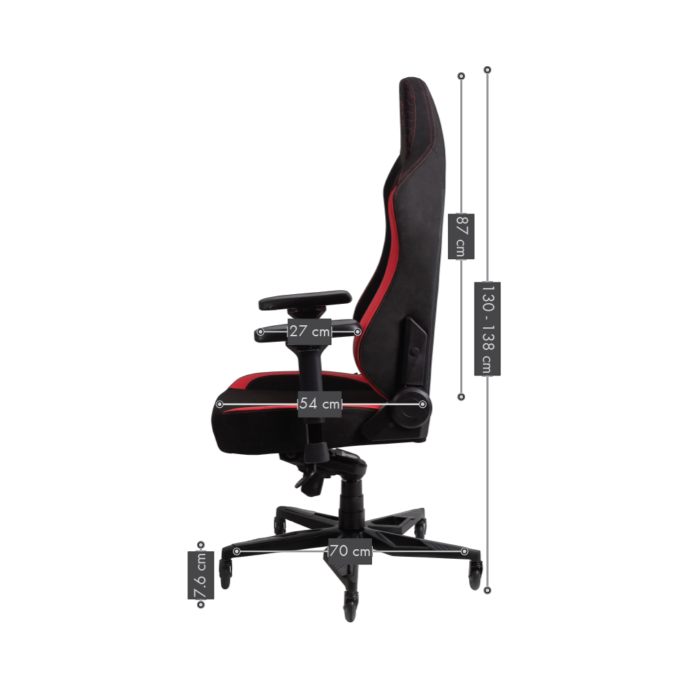 AQIRYS Fotel gamingowy ATLAS COLO red/black