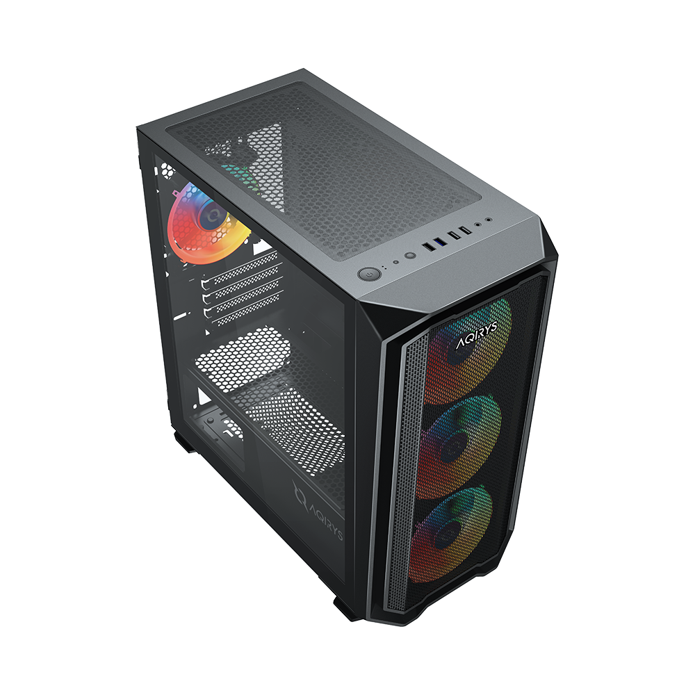 AQIRYS Obudowa do komputera WEZEN black