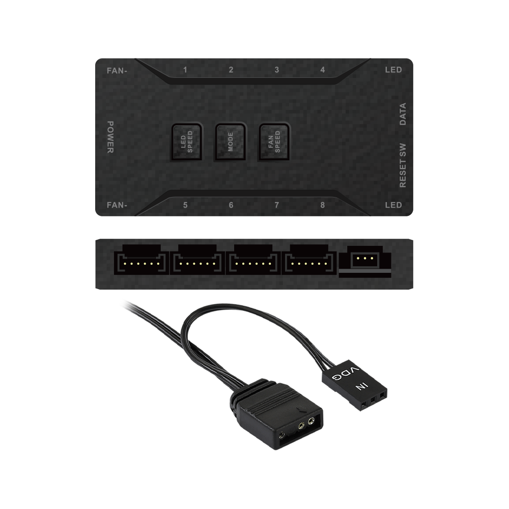 AQIRYS Obudowa do komputera WEZEN black