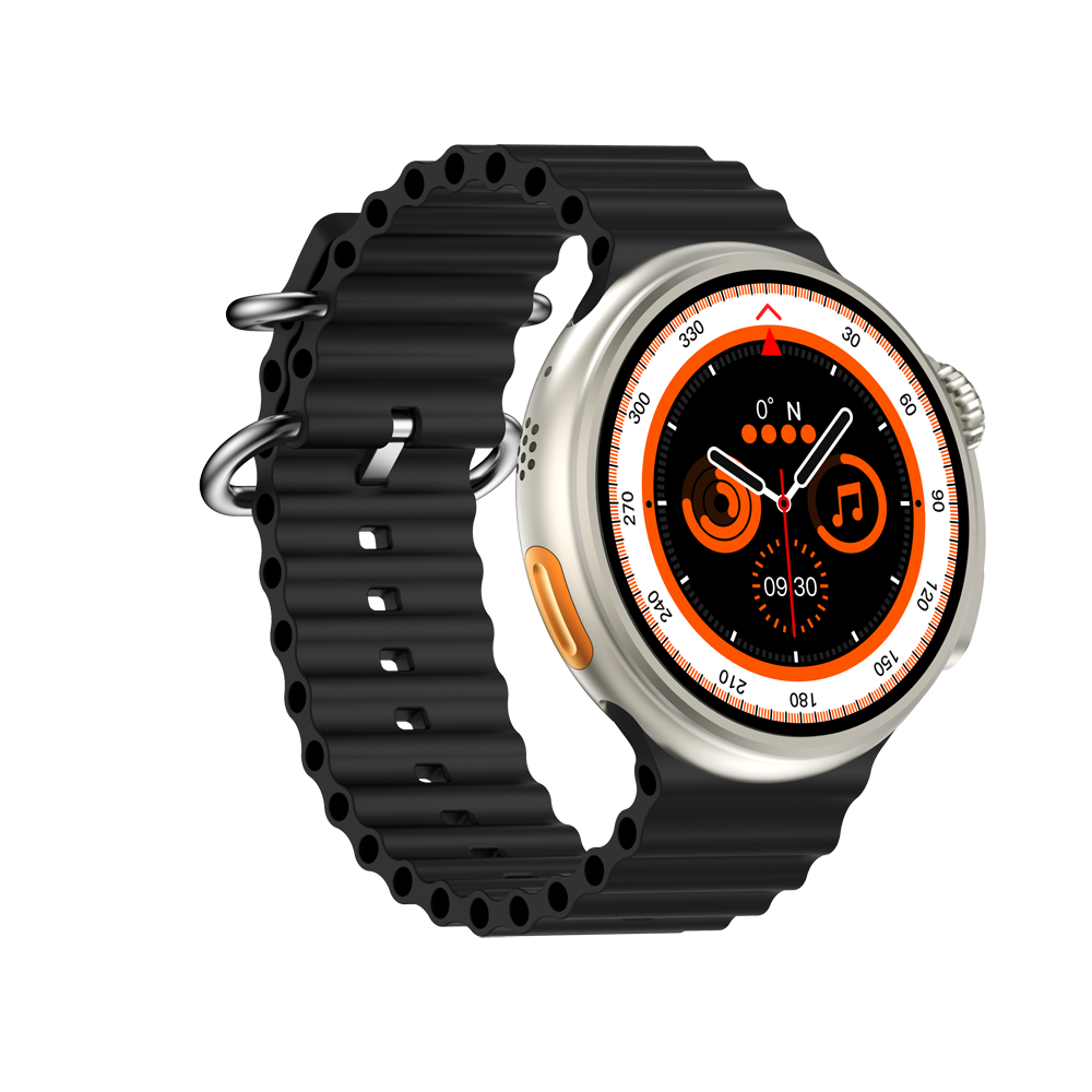 YAXO Smartwatch OXNARD Titanium Black