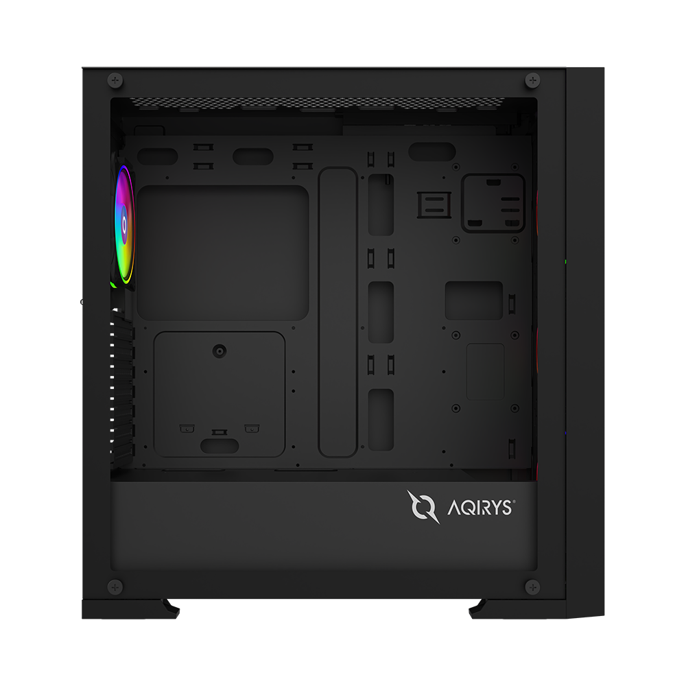 AQIRYS Obudowa do komputera AVIOR black