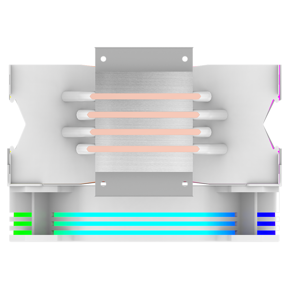 AQIRYS Chłodzenie do procesora URANUS white