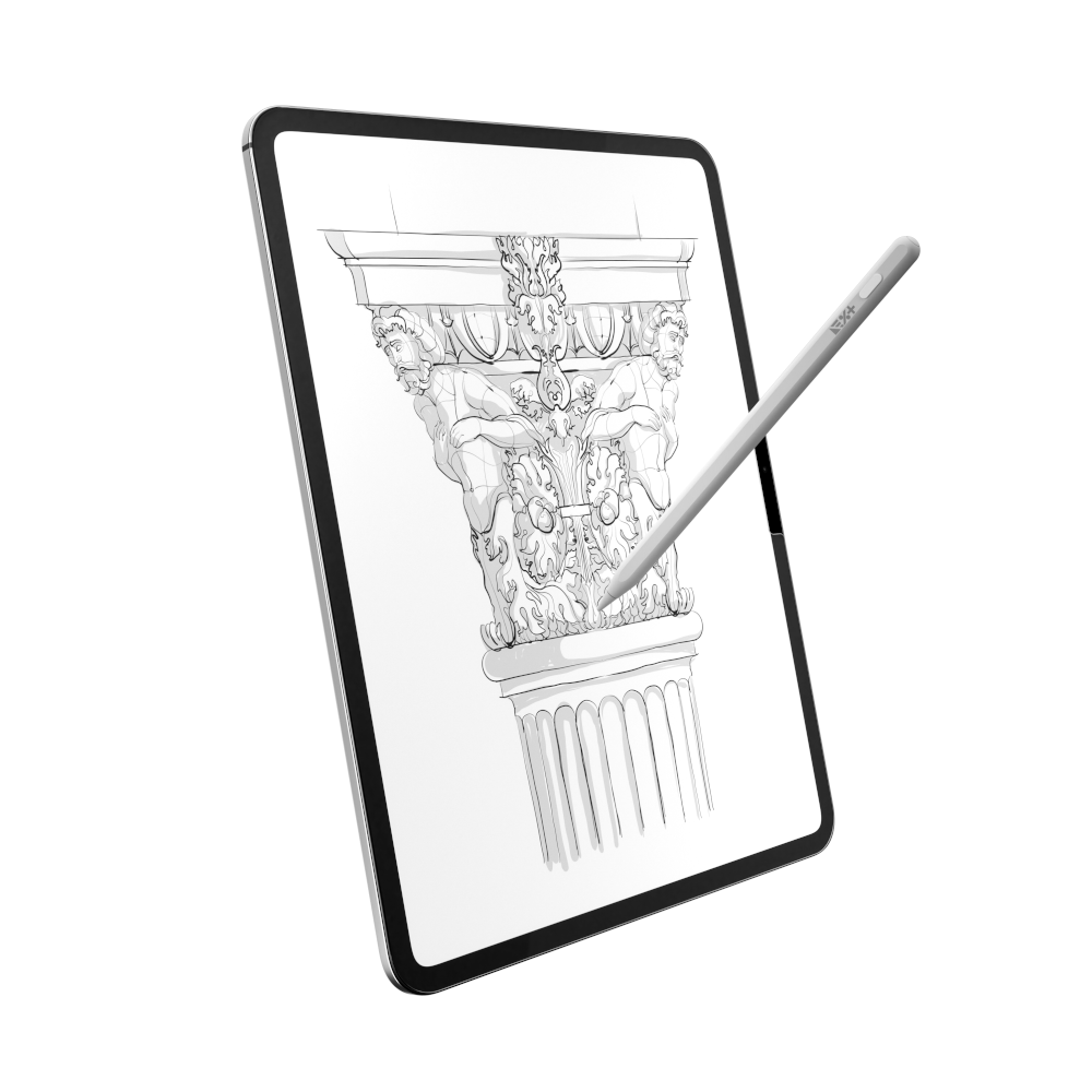 NEXT ONE Ochrona ekranu z teksturą papieru Scribble iPad Pro M4 13"