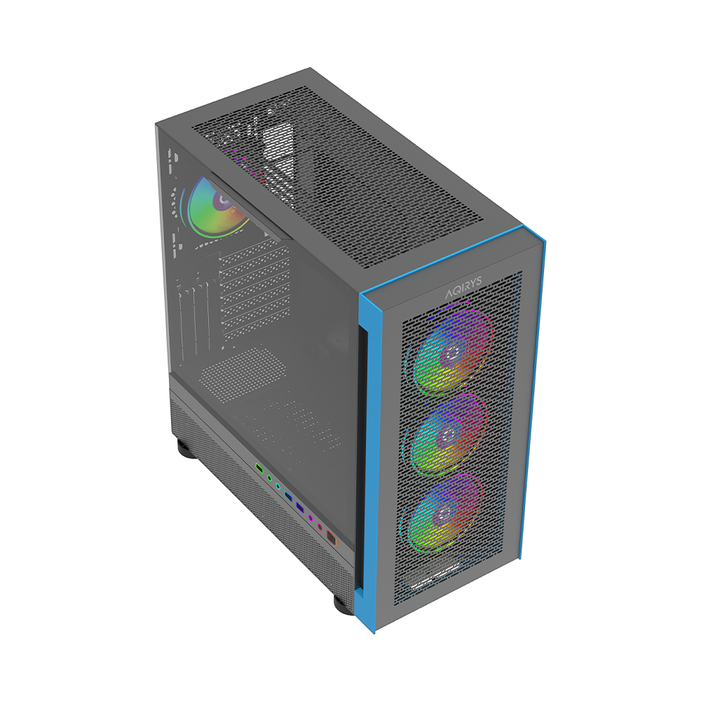 AQIRYS Obudowa do komputera SARGAS black
