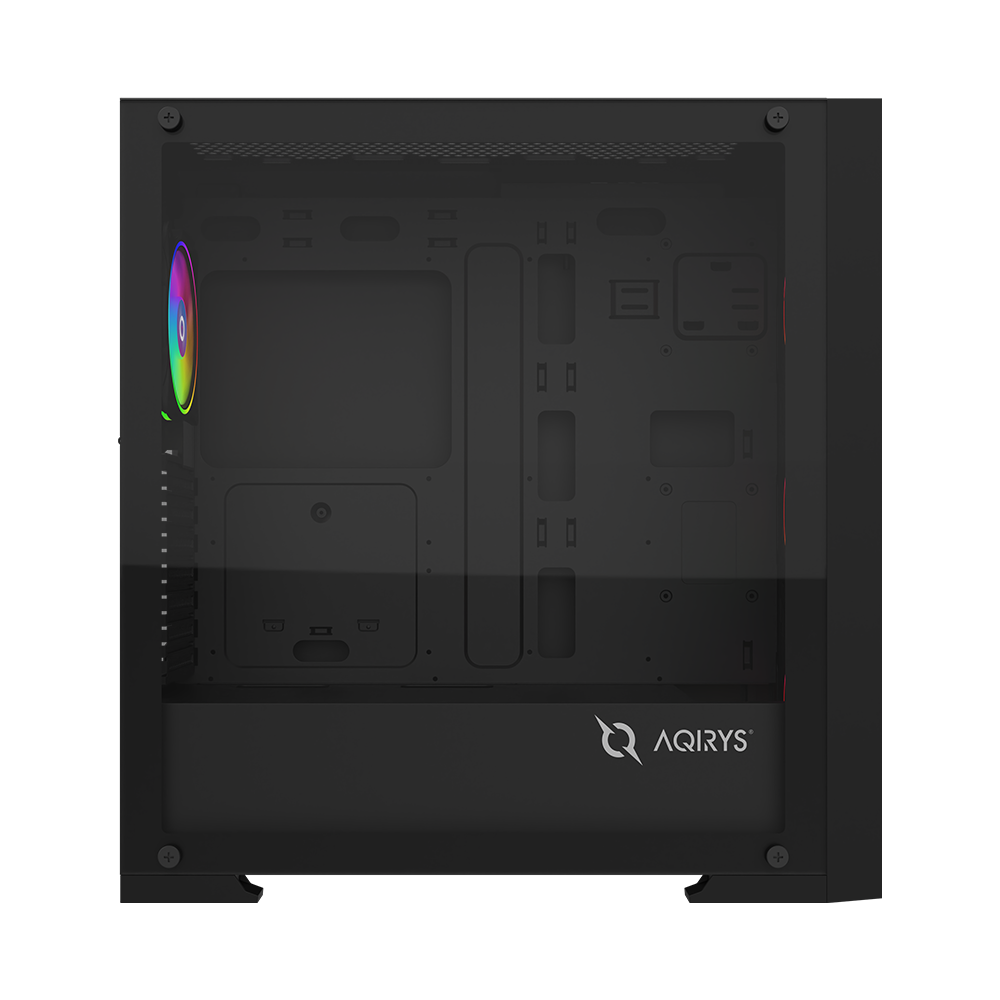 AQIRYS Obudowa do komputera AVIOR black