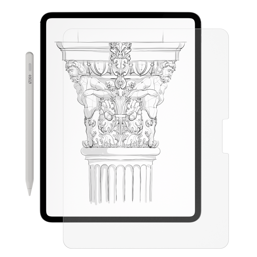 NEXT ONE Ochrona ekranu z teksturą papieru Scribble iPad Pro M4 11"