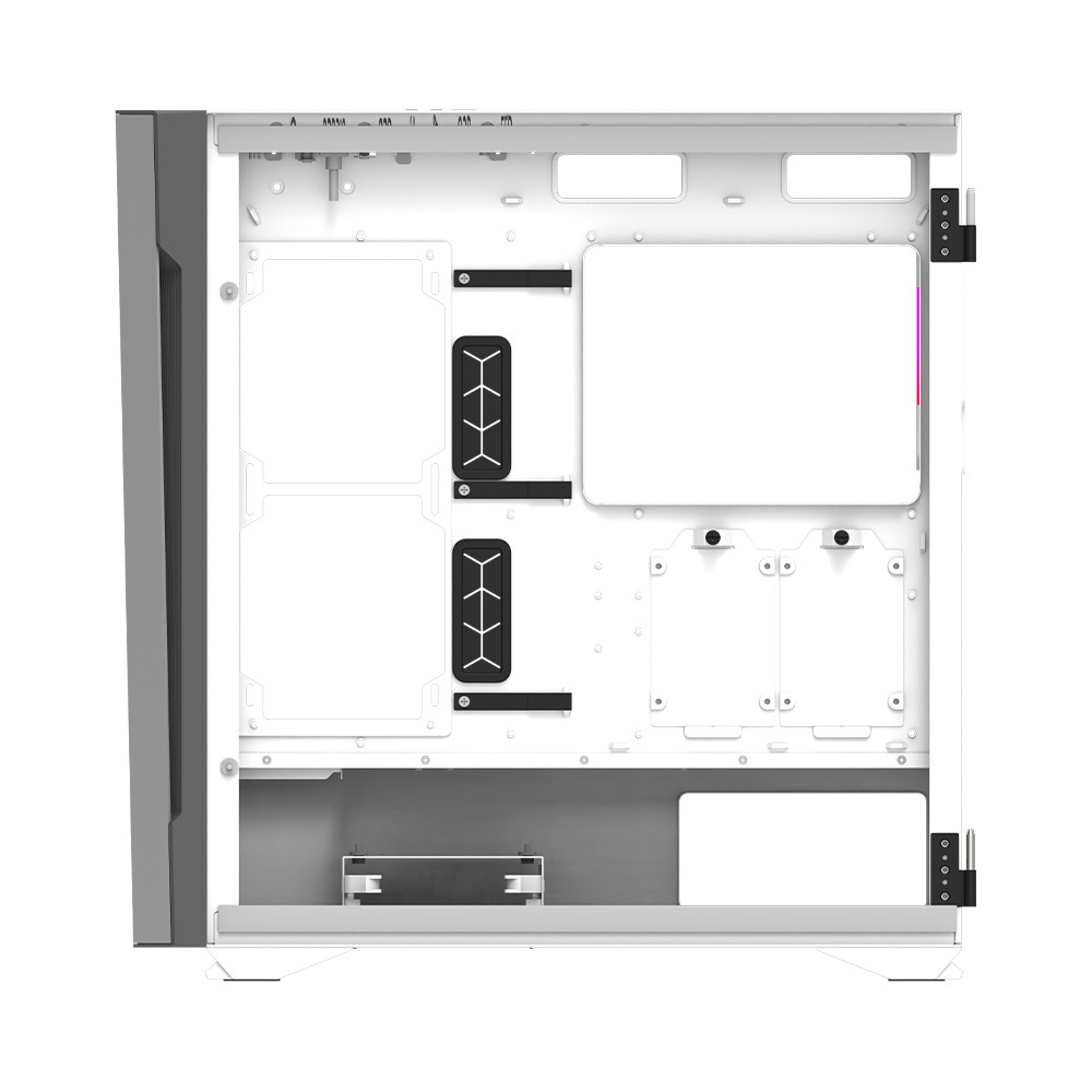 AQIRYS Obudowa do komputera AQUILLA ARGB white
