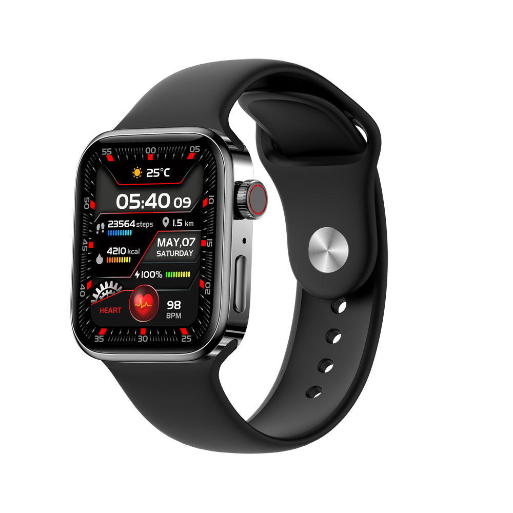 YAXO Smartwatch TAMPA Titanium Black