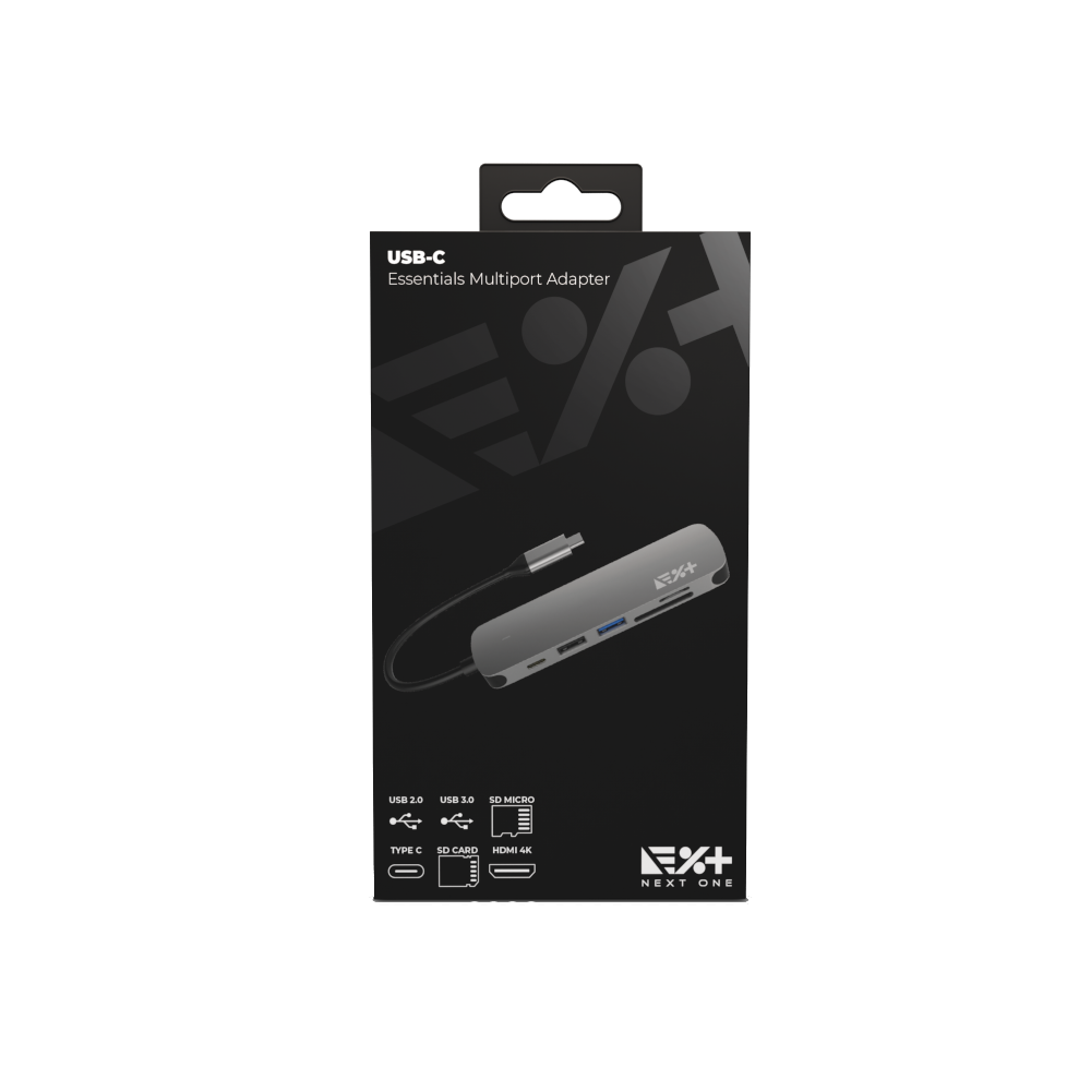 NEXT ONE Hub USB-C Essentials Multiport