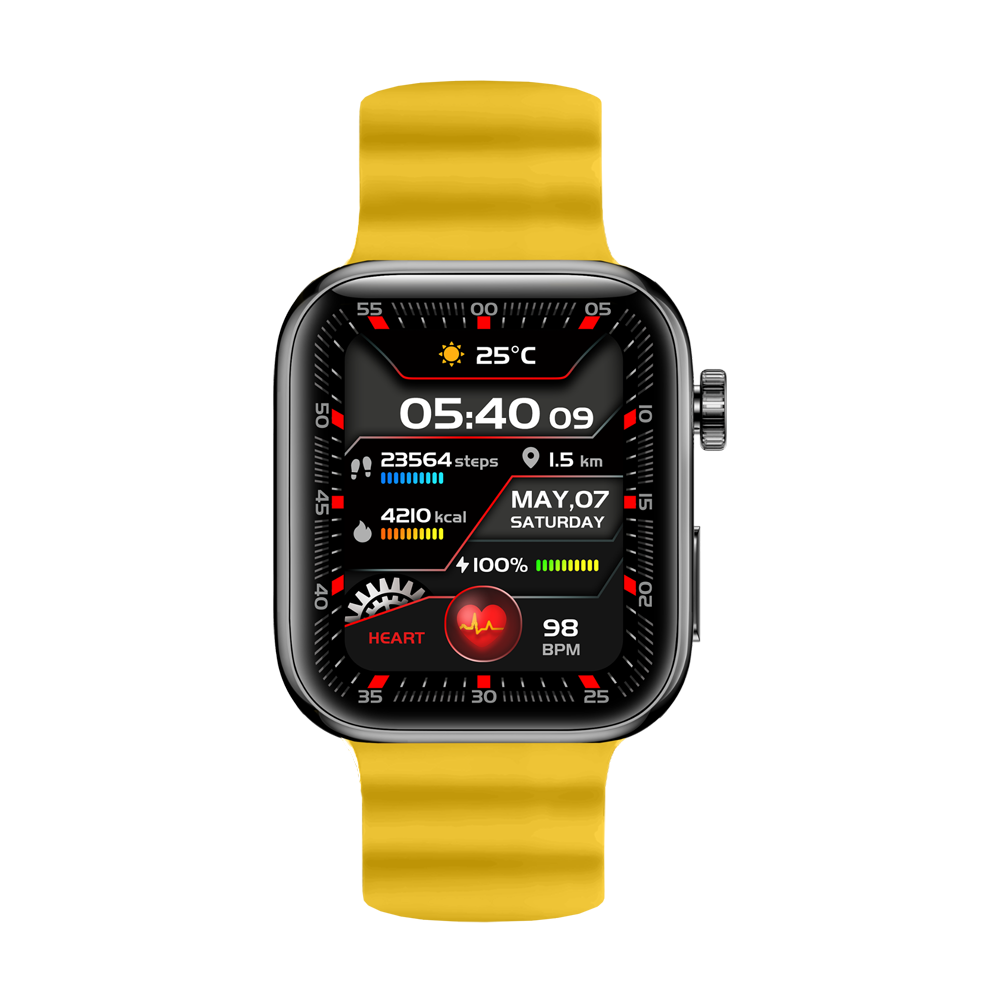 YAXO Smartwatch TAMPA Titanium Black