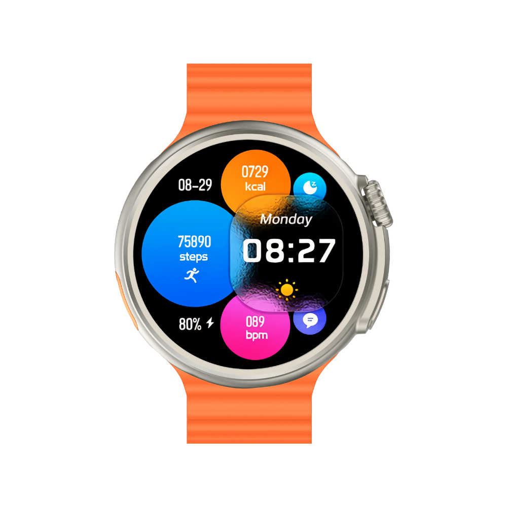 YAXO Smartwatch OXNARD Lumen Orange