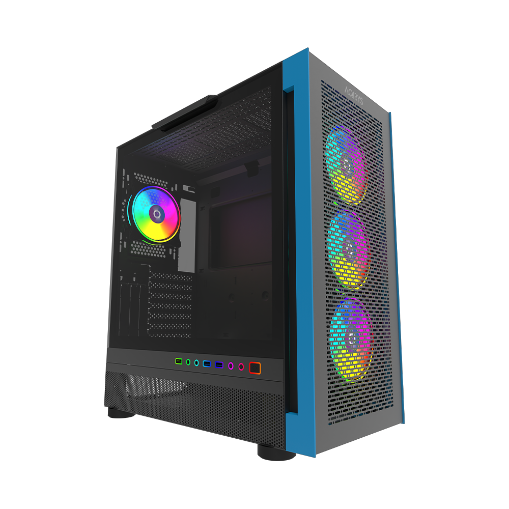 AQIRYS Obudowa do komputera SARGAS black