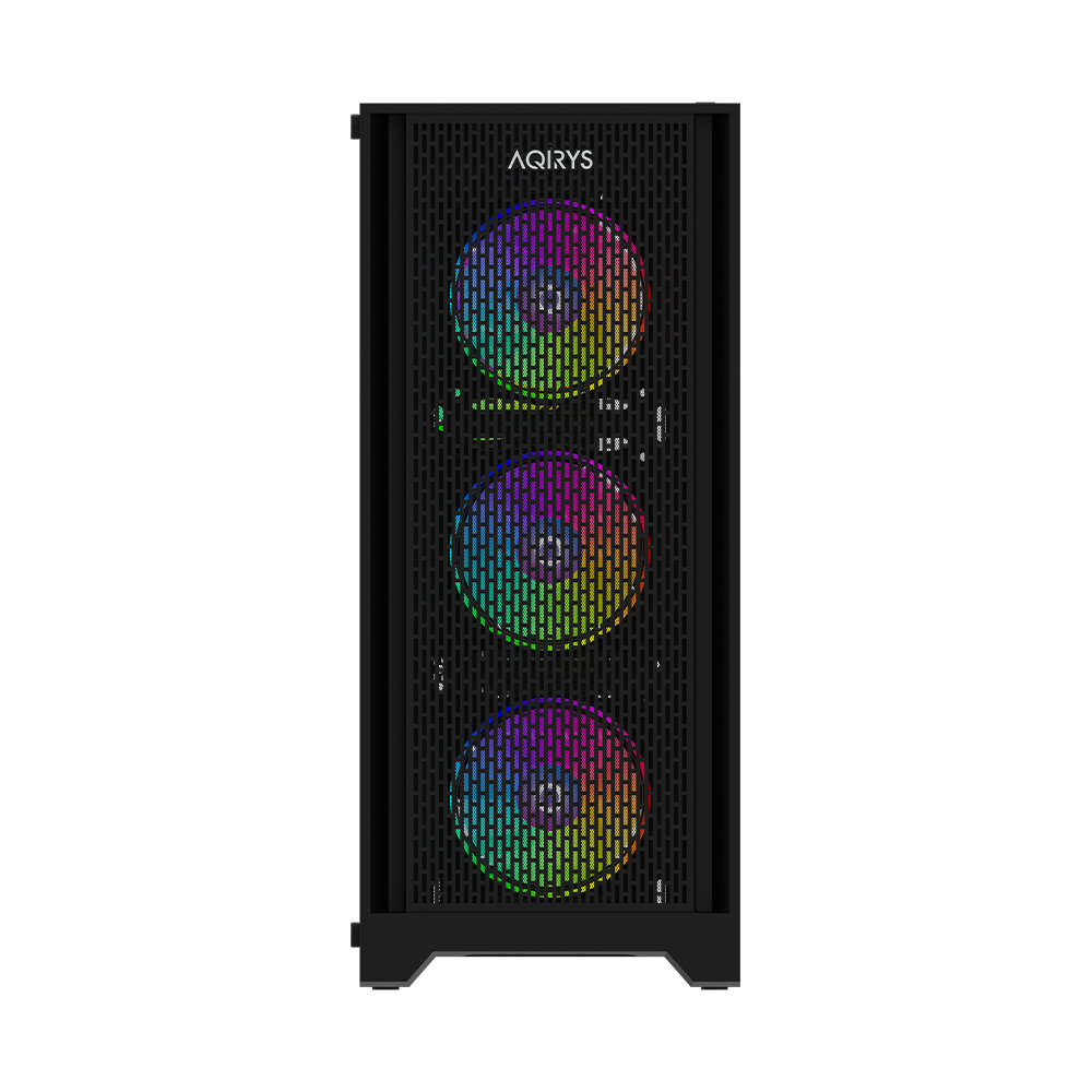 AQIRYS Obudowa do komputera AVIOR black