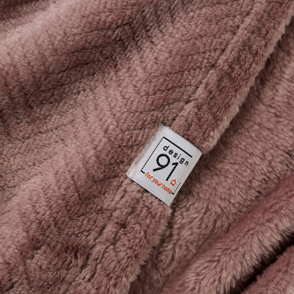 Koc narzuta CINDY5 200x220 Design91 ceglany