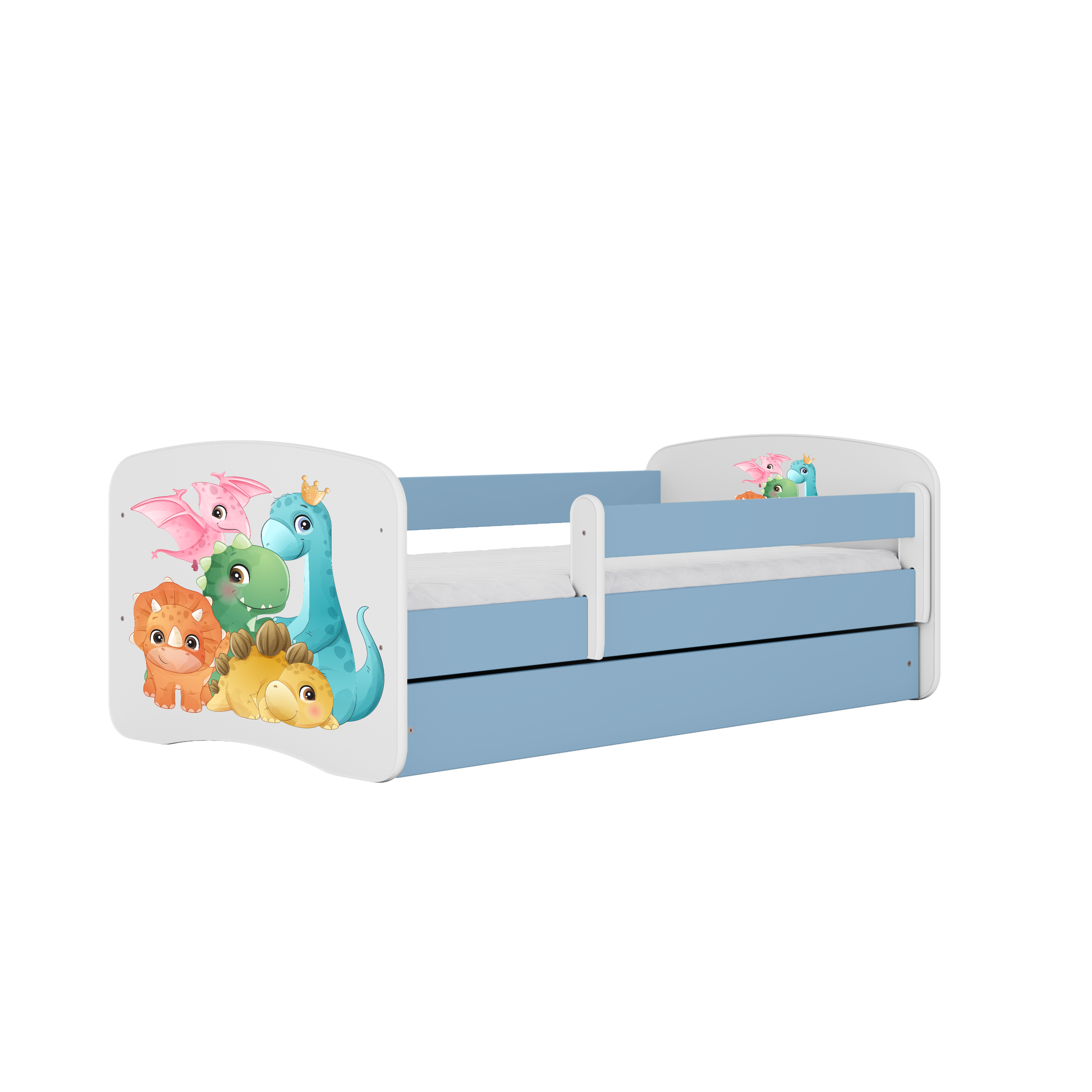 Lit enfant 80 x 160 cm, motif Dinosaure, vue 1