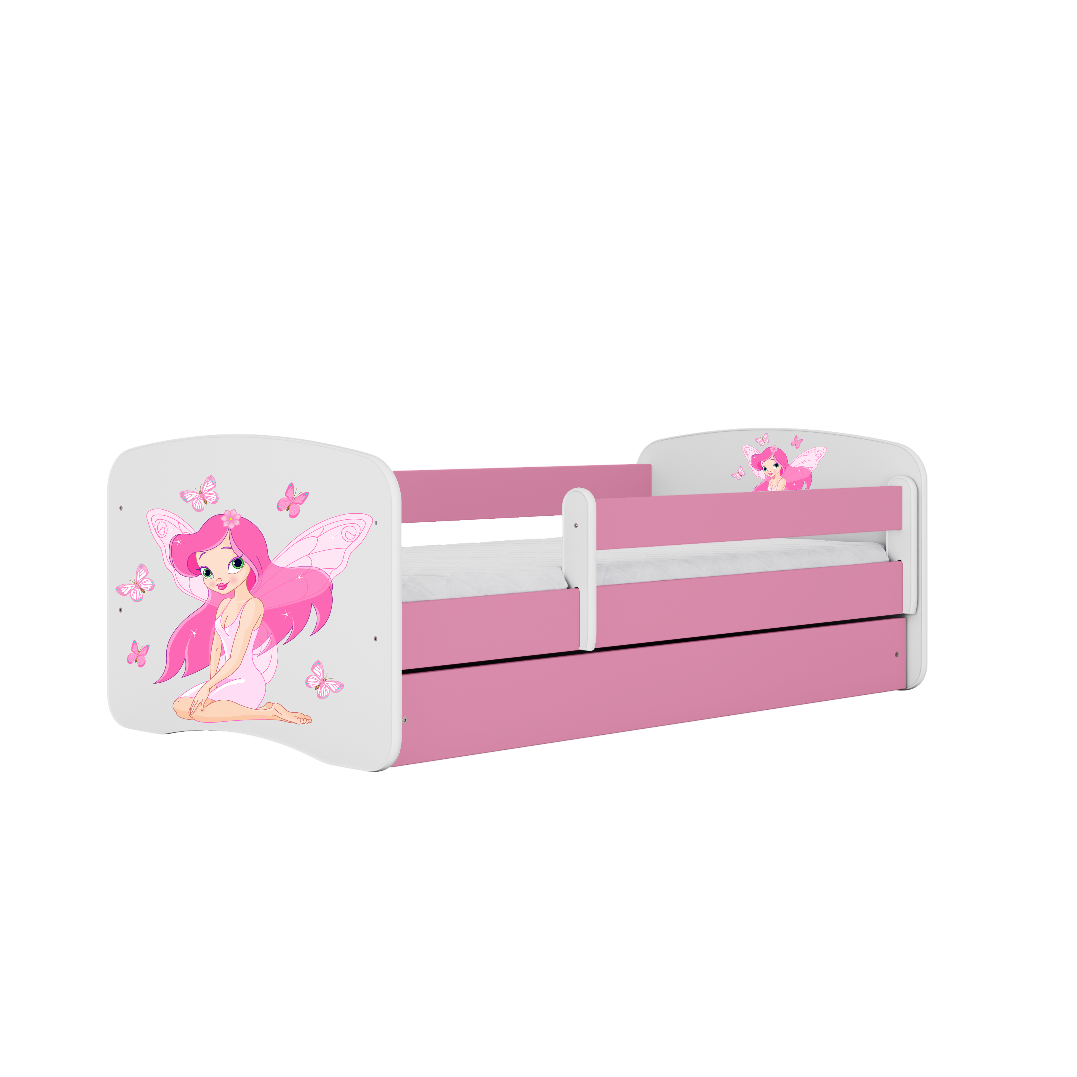 Lit enfant rose